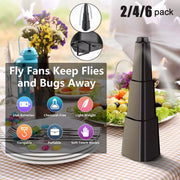portable fly repellent fan, view 10 - MRSLM