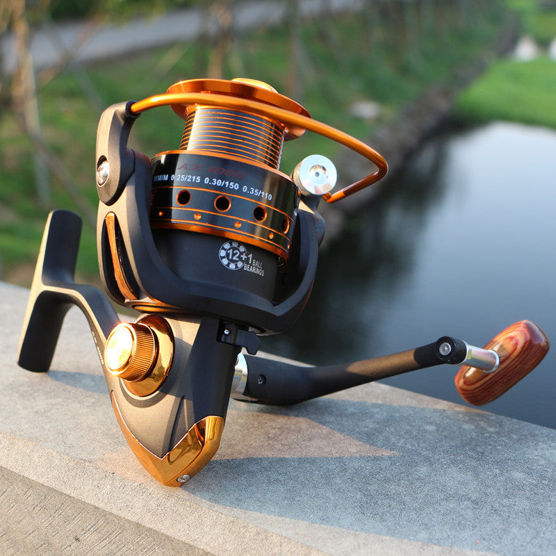Spinning fishing reel, view 9 - MRSLM