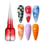 clear blooming gel polish 15ml, view 3 - MRSLM