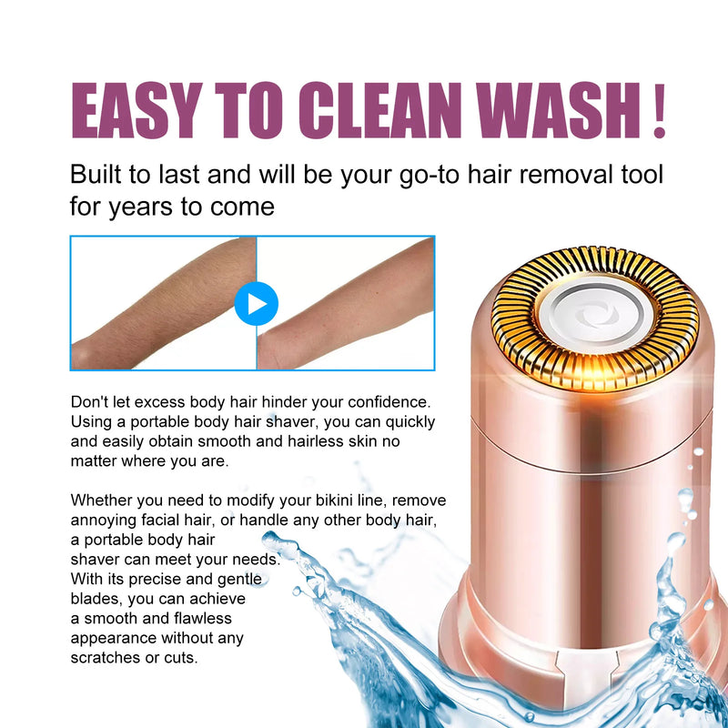 Portable electric hair remover for women, view 9 - MRSLM