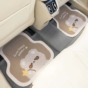 cute bear cartoon car floor mats, view 6 - MRSLM