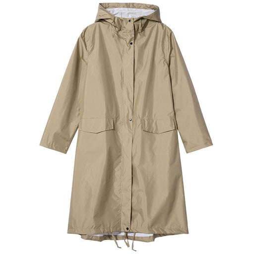 long hooded waterproof rain jacket, view 19 - MRSLM