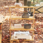 outdoor camping shelf rack, view 6 - MRSLM