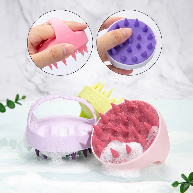 Soft Silicone Bath and Pet Grooming Brush