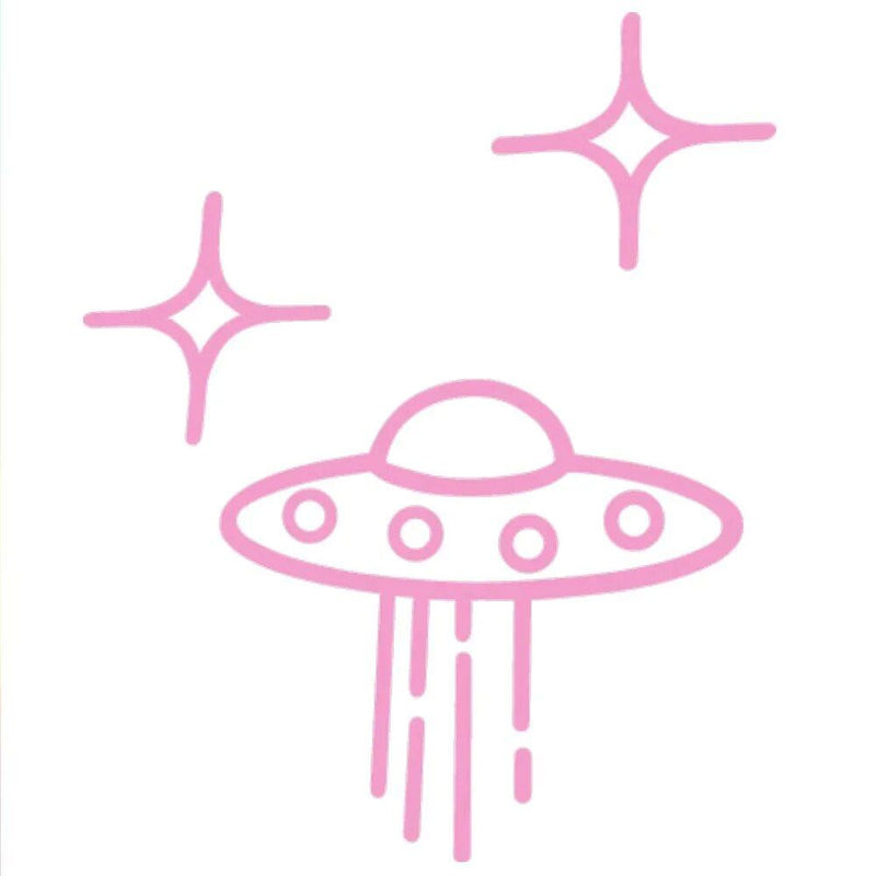 Alien Encounter Vinyl-Autoaufkleber