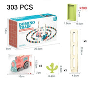domino train toy set, view 5 - MRSLM