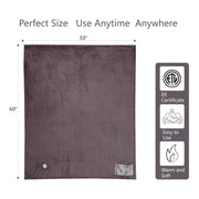 electric heated blanket throw, view 7 - MRSLM