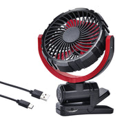portable car cooling clamp fan, view 3 - MRSLM