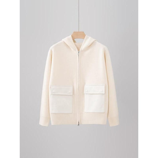 women's zipper jacket with stand collar, view 2 - MRSLM