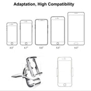 dashboard clip mount car phone holder, view 6 - MRSLM