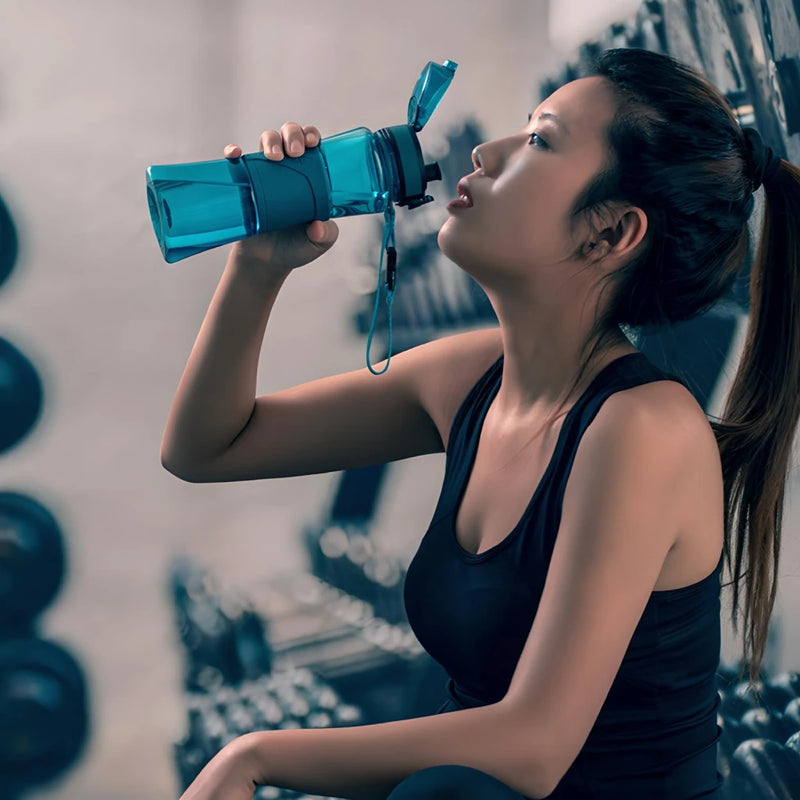 portable leakproof protein shaker bottle, view 13 - MRSLM