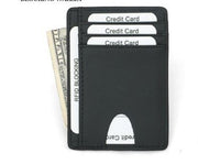 black business card holder for men, view 6 - MRSLM