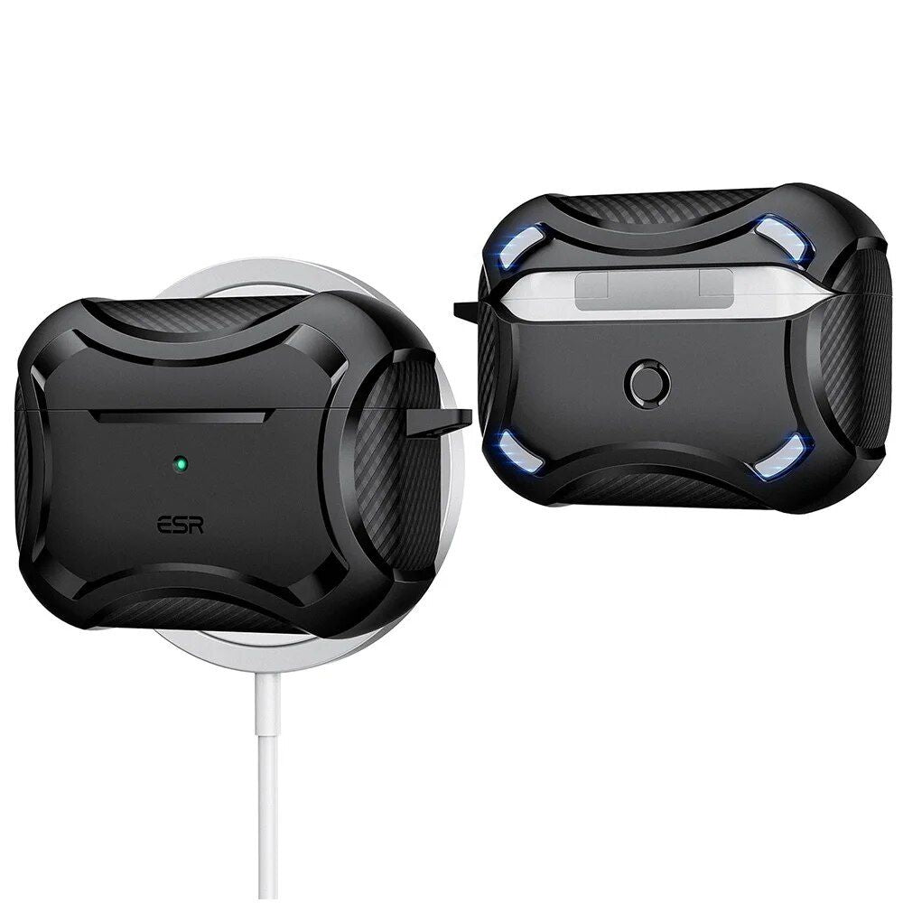 AirPods Pro 2 Case with HaloLock: Armor Tough Protective Case with Keychain
