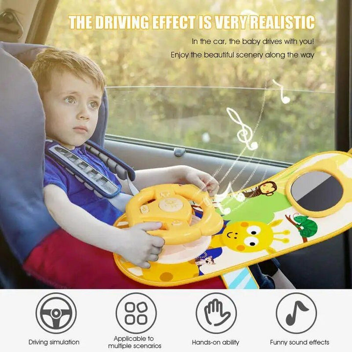 Interactive Toddler Steering Wheel Toy for Early Learning and Play