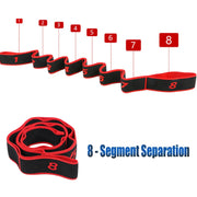Yoga stretch resistance bands, view 9 - MRSLM