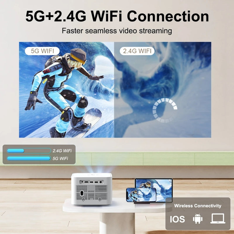 portable WiFi projector, view 4 - MRSLM