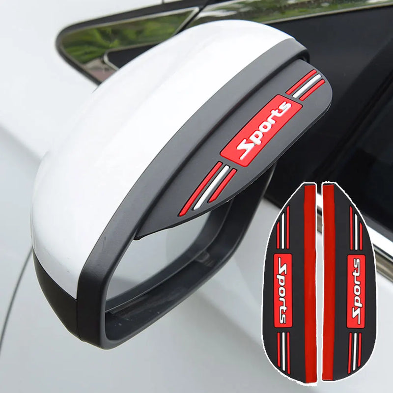 car mirror rain and sun visor protector, view 2 - MRSLM