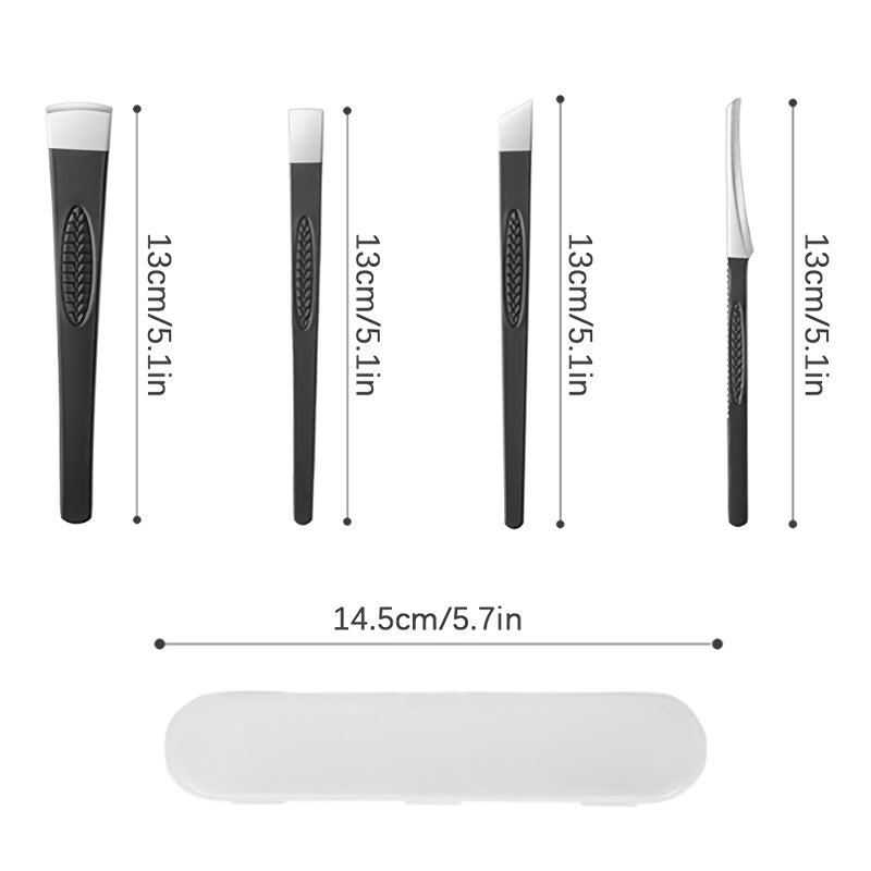 stainless steel pedicure tool set, view 8 - MRSLM