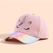 kids unicorn snapback cap, view 4 - MRSLM