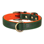 soft padded pu leather dog collar, view 4 - MRSLM