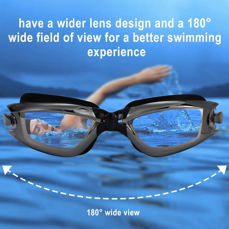professional swimming goggles for adults, view 9 - MRSLM