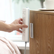wall-mounted power strip cable organizer, view 11 - MRSLM