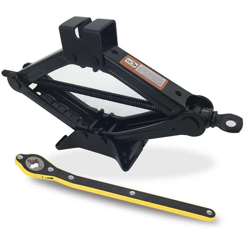 2 ton folding car jack and tire repair kit, view 2 - MRSLM
