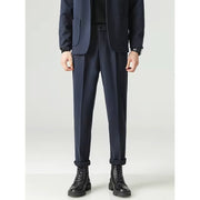 minimalist pleated suit pants, view 7 - MRSLM