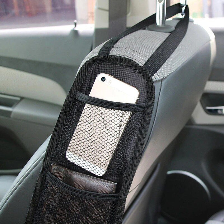 Multi-Pocket Car Seat Side Organizer