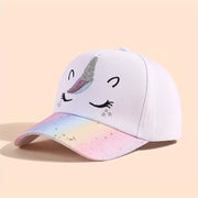 kids unicorn snapback cap, view 5 - MRSLM