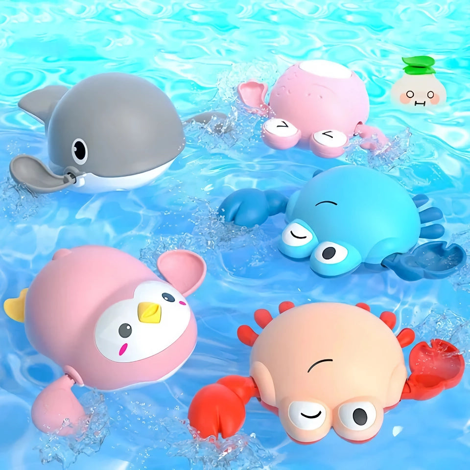 Cute Wind-Up Bath Toys for Kids
