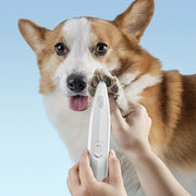 LED light pet dog hair trimmer, view 3 - MRSLM