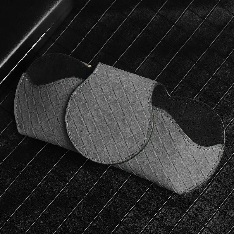 plaid car sunglasses holder, view 13 - MRSLM