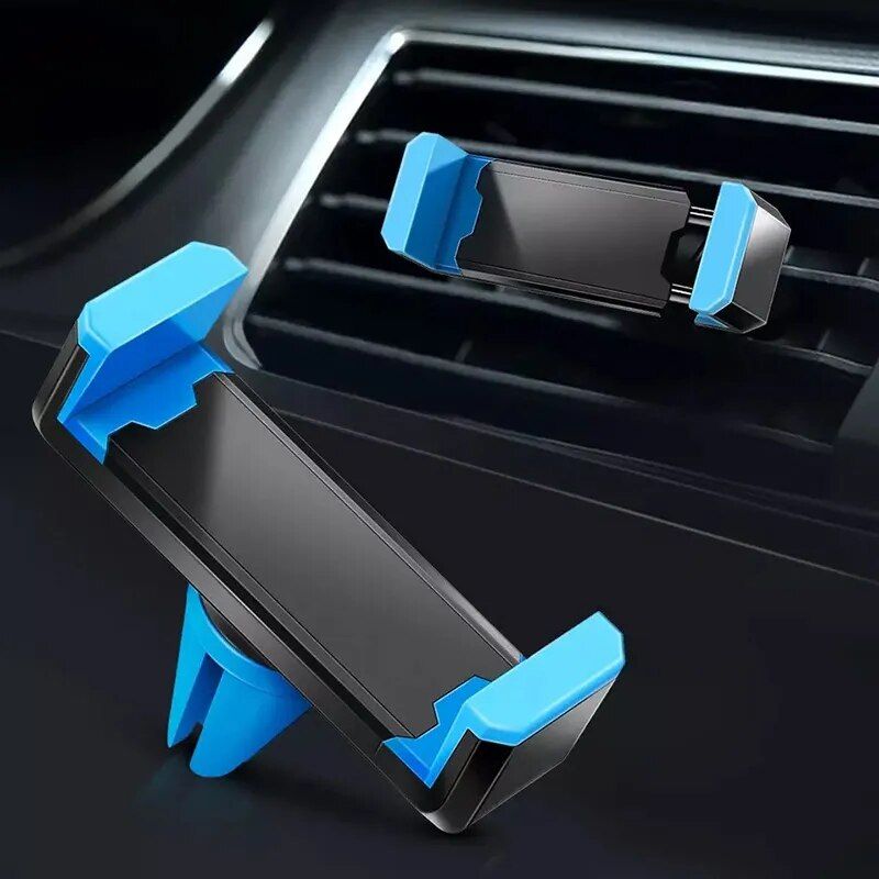 Universal Blue Air Vent Car Phone Mount for 4-6" Devices