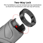 double lock bicycle grips, view 9 - MRSLM