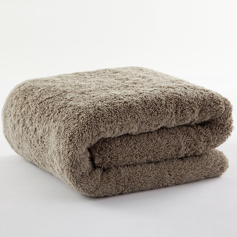 Pure cotton thickened bath towel, view 2 - MRSLM