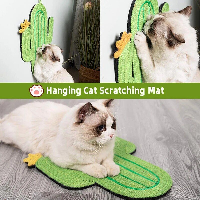 sisal rope cat scratcher, view 14 - MRSLM