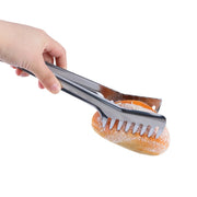 24cm stainless steel noodle and spaghetti tongs, view 5 - MRSLM
