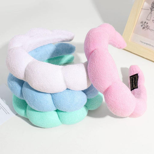 fluffy sponge headband - MRSLM
