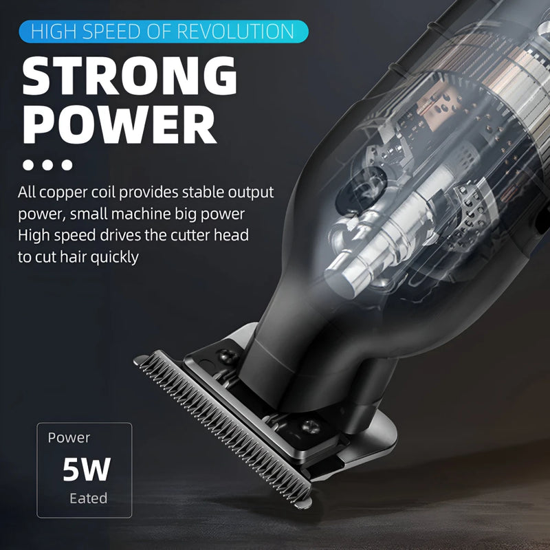 cordless beard and hair trimmer, view 6 - MRSLM