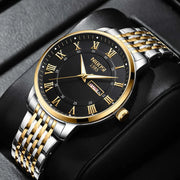 quartz wristwatch with luminous hands, view 7 - MRSLM