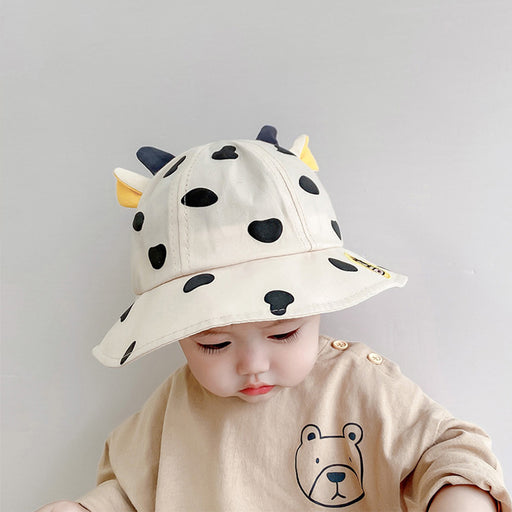 cow pattern kids bucket hat - MRSLM