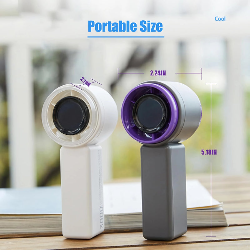 USB rechargeable handheld fan, view 8 - MRSLM