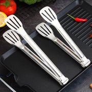 304 stainless steel bbq food tongs, view 2 - MRSLM