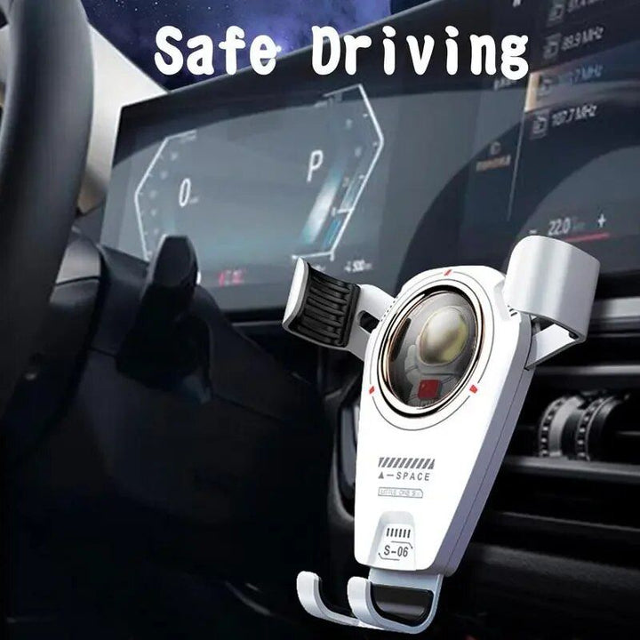 360° Rotatable Spaceman Smart Car Vent Mount for 4.7-7.2 inch Smartphones