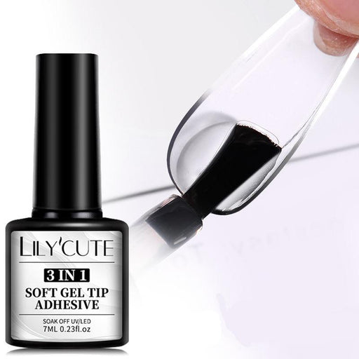 soft gel nail tips adhesive gel - MRSLM