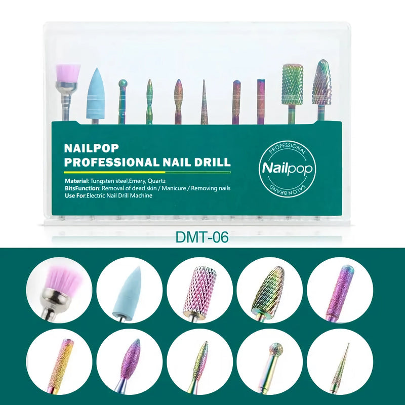 nail drill bits set, view 7 - MRSLM