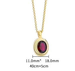 Luxury Retro Temperament 925 Sterling Silver Necklace Female