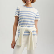 striped knit t-shirt, view 3 - MRSLM