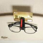 car sun visor sunglass and card clip, view 7 - MRSLM